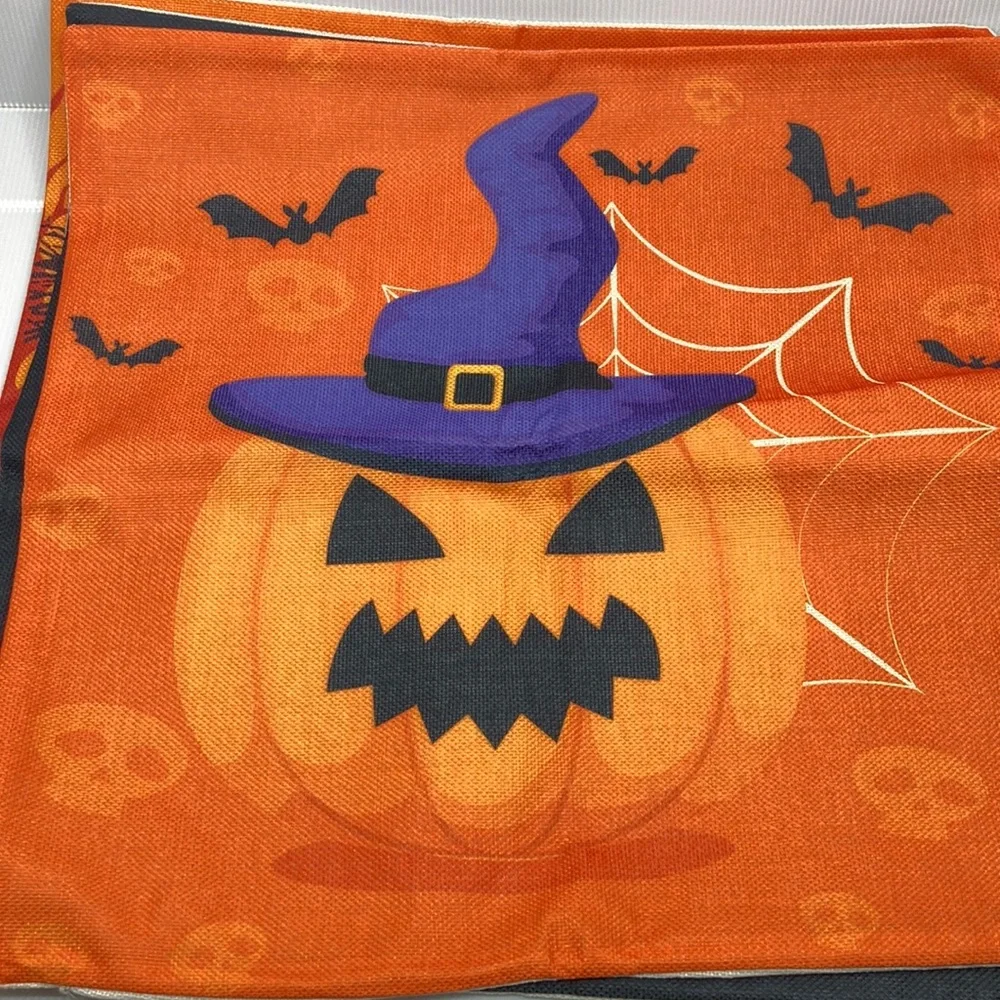 Halloween Themed set of 4 Pillow Covers S152 & 153